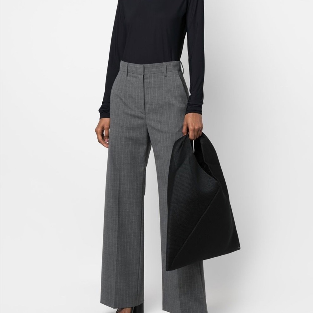 Mm6 Margiela large fabric triangle tote bag